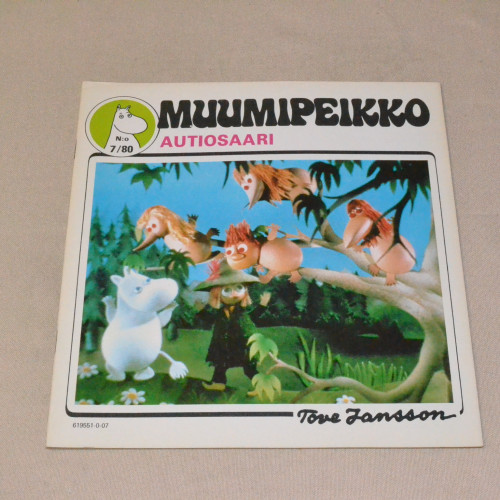 Muumipeikko 07 - 1980 Autiosaari